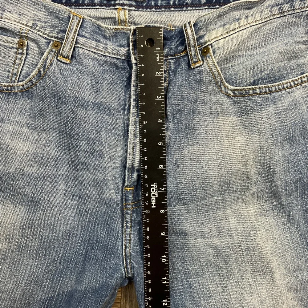 Vintage Polo Jeans Co Ralph Lauren Straight‎ Classic Jeans Mens 34x30 Light Wash